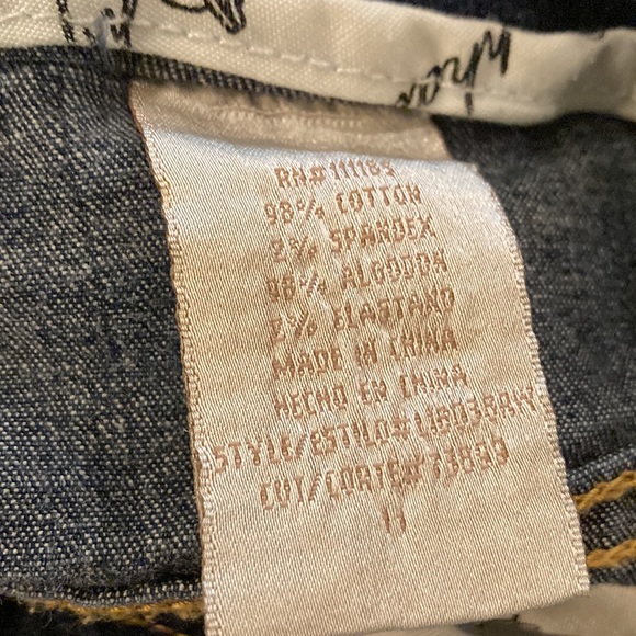 Baby Phat 5 Pocket Stretch Premium Blue Denim Shorts Size 11 y2k shorts - Picture 10 of 10